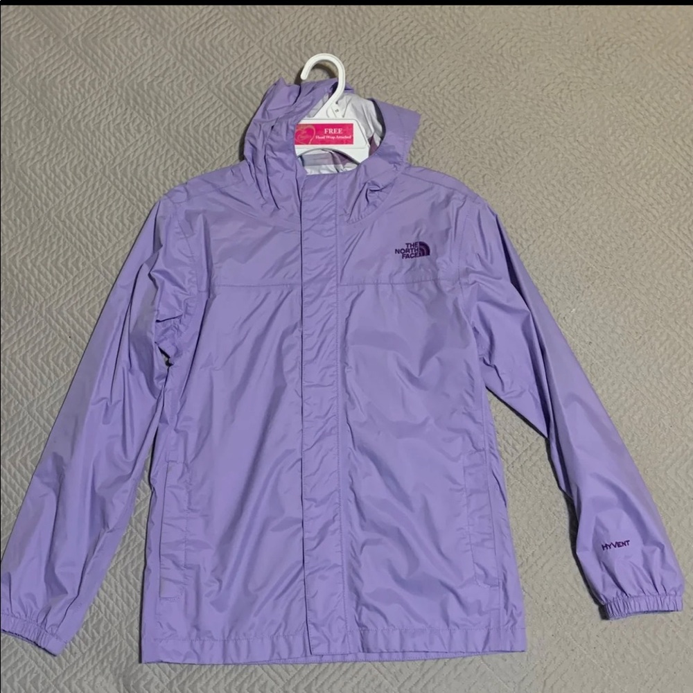 The North Face windbreaker jacket for girls